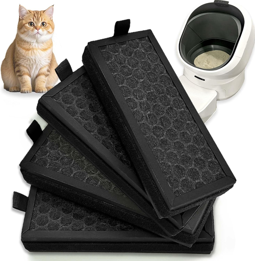 Automatic cat litter box honeycomb activated carbon deodorizer cartridge replacement