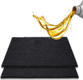 Oil drain anti-splash absorbent pad for automotive mechanics